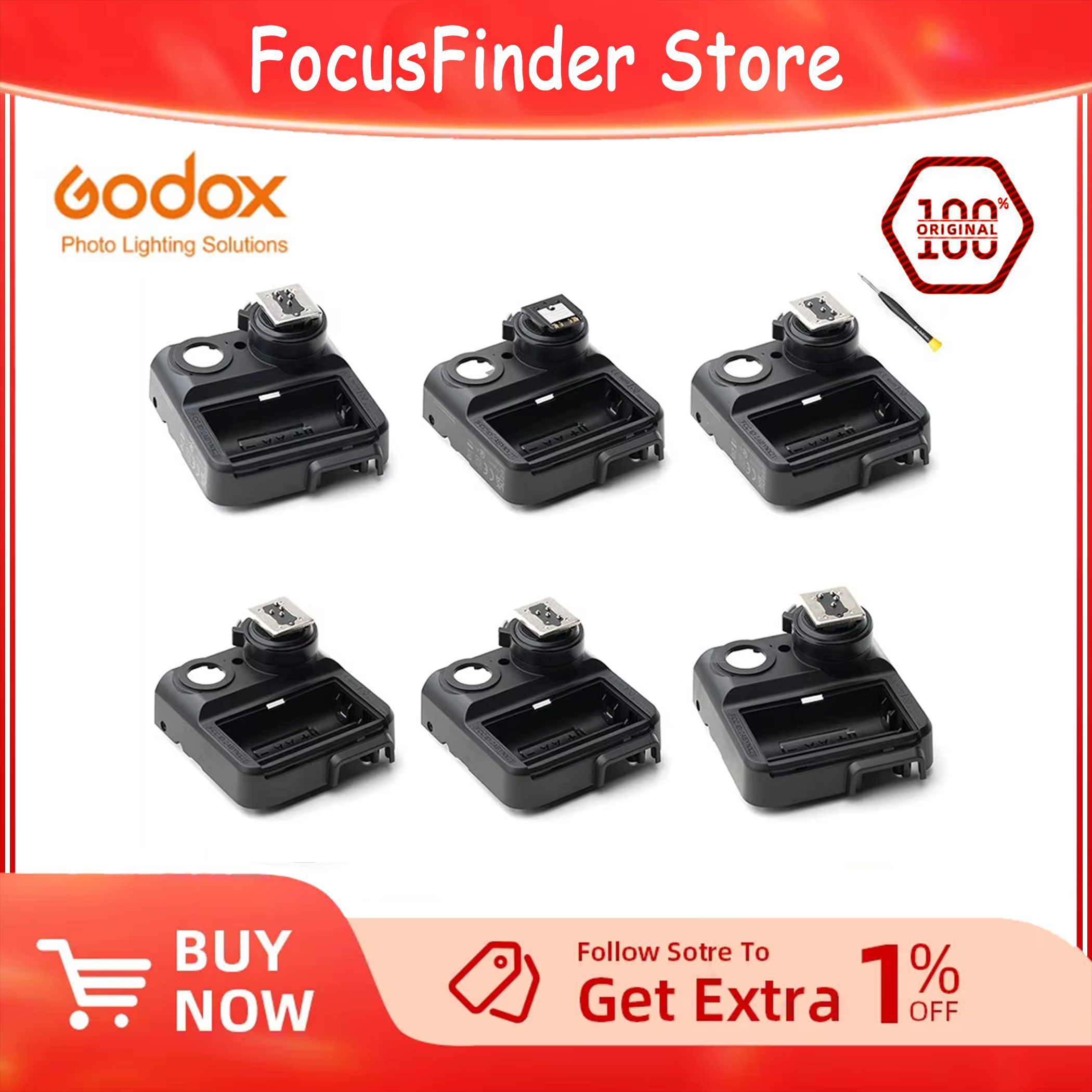 Photography Lighting Kit Godox - Godox X2T Trigger Hot Shoe X2T-C