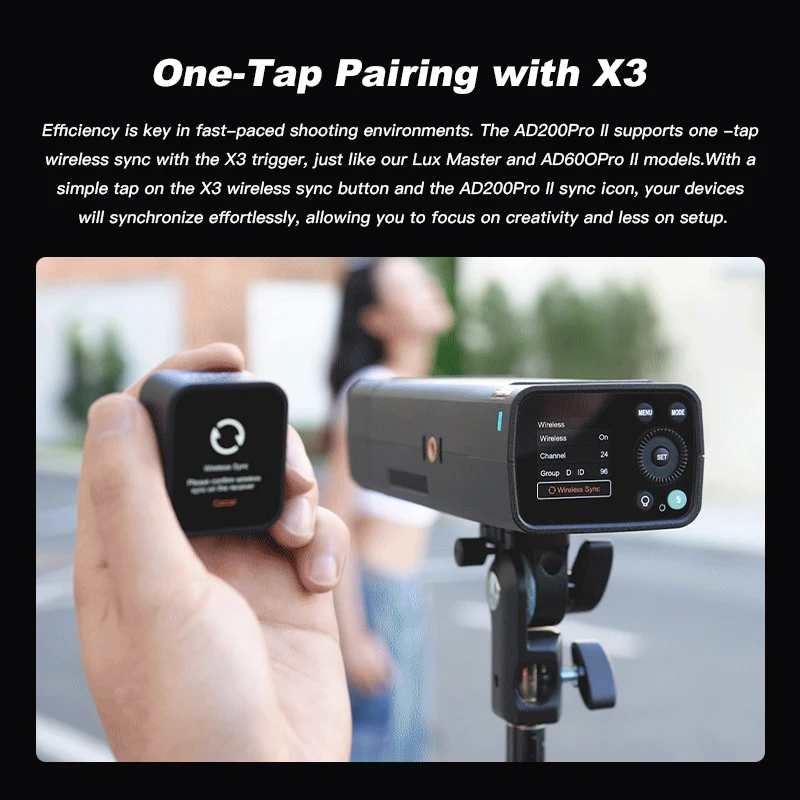 Godox AD200 Pro II Flash Strob - огляд і ціна Photography Lighting Kit Godox
