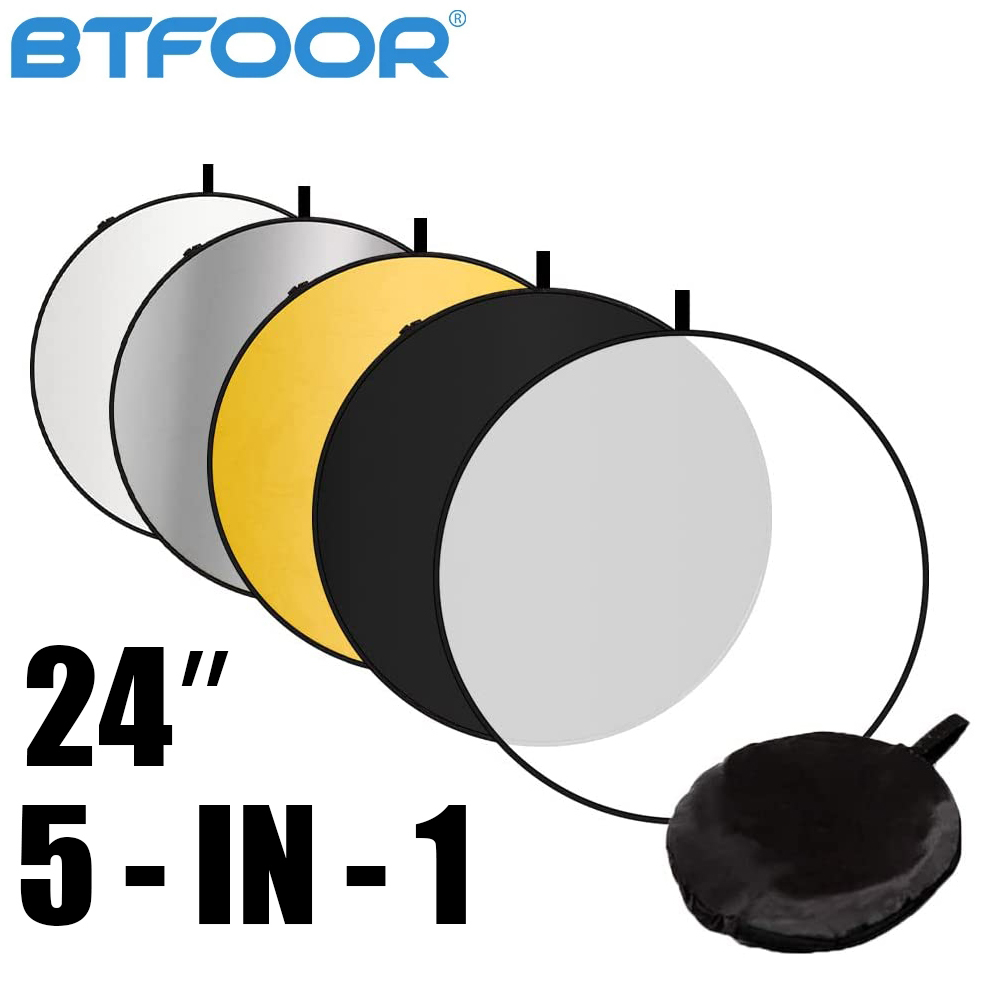 60 80 110cm 5in1 Reflector Pho - огляд і ціна Photography Lighting Reflectors