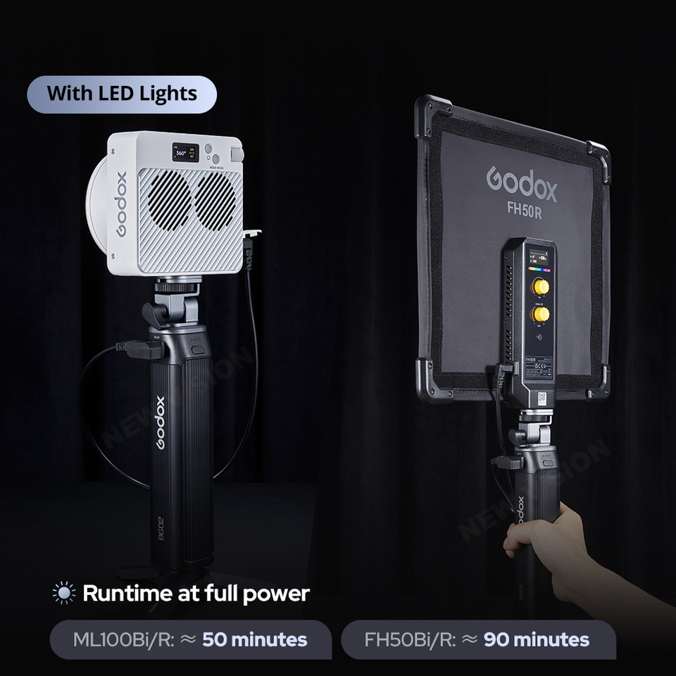 Godox BG02 95Wh Power Bank Bat - огляд і ціна Photography Lighting Kit Godox