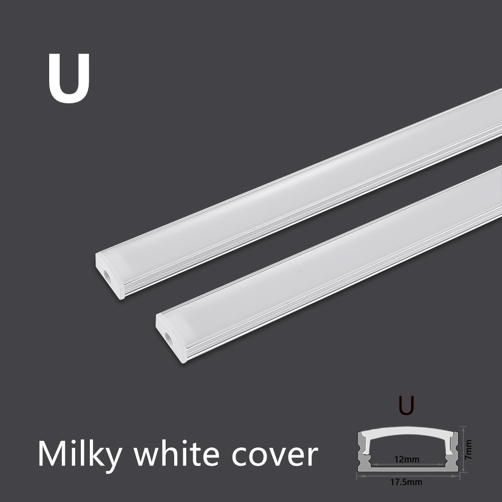 LED 50cm Aluminium Channel for - огляд і ціна Diffusion Material Roll