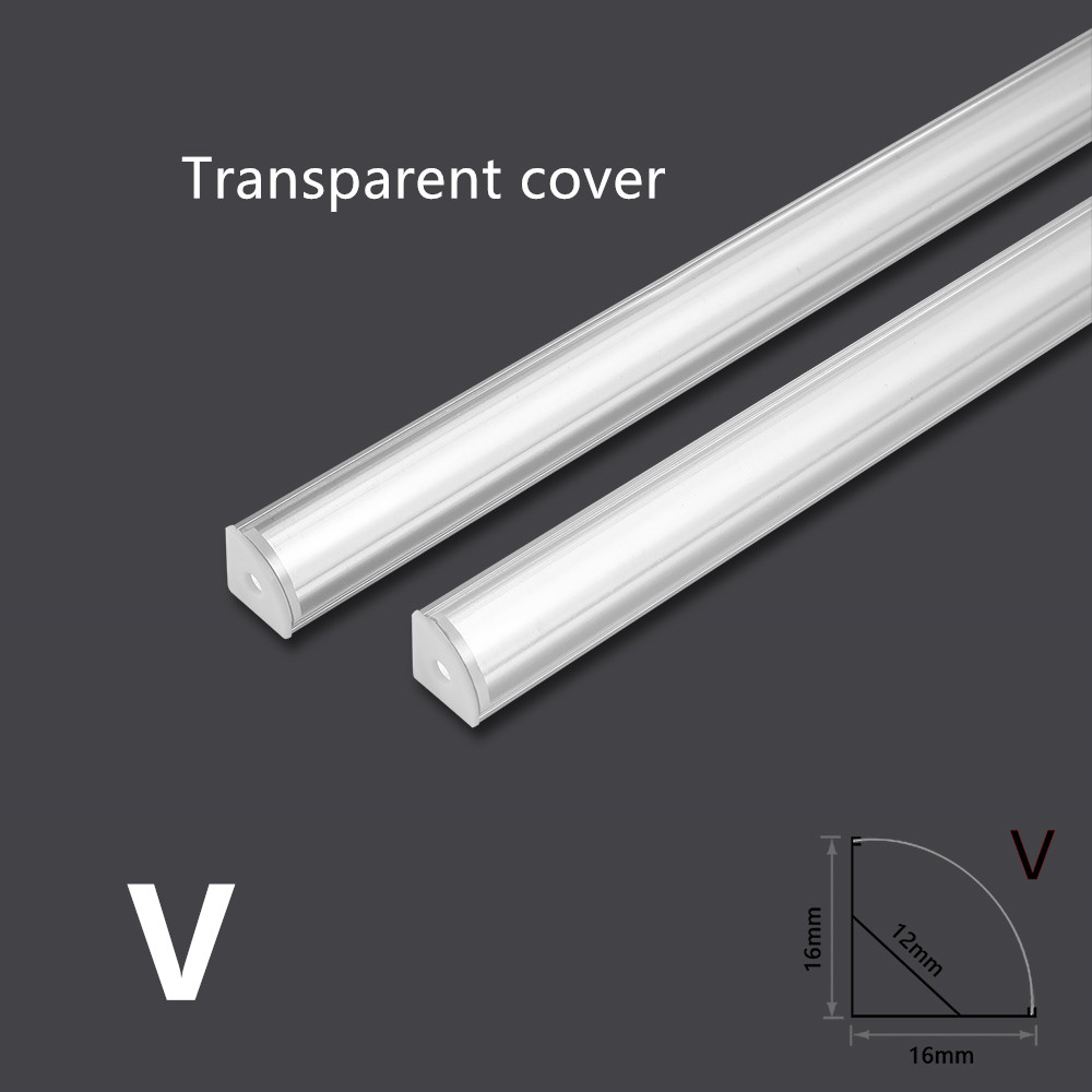LED 50cm Aluminium Channel for - огляд і ціна Diffusion Material Roll
