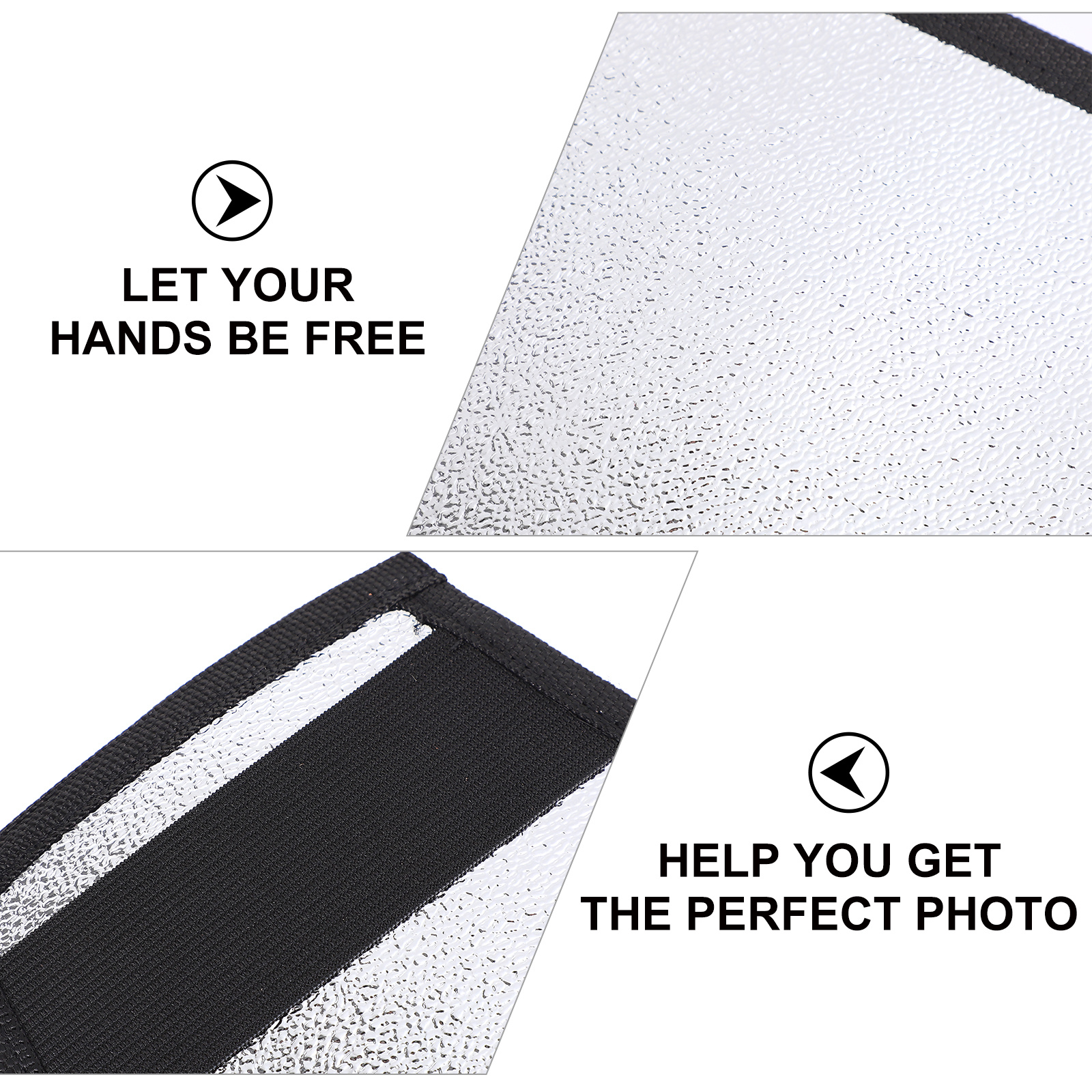 4Pcs Studio Grade Flash Reflec - огляд і ціна Photography Lighting Reflectors