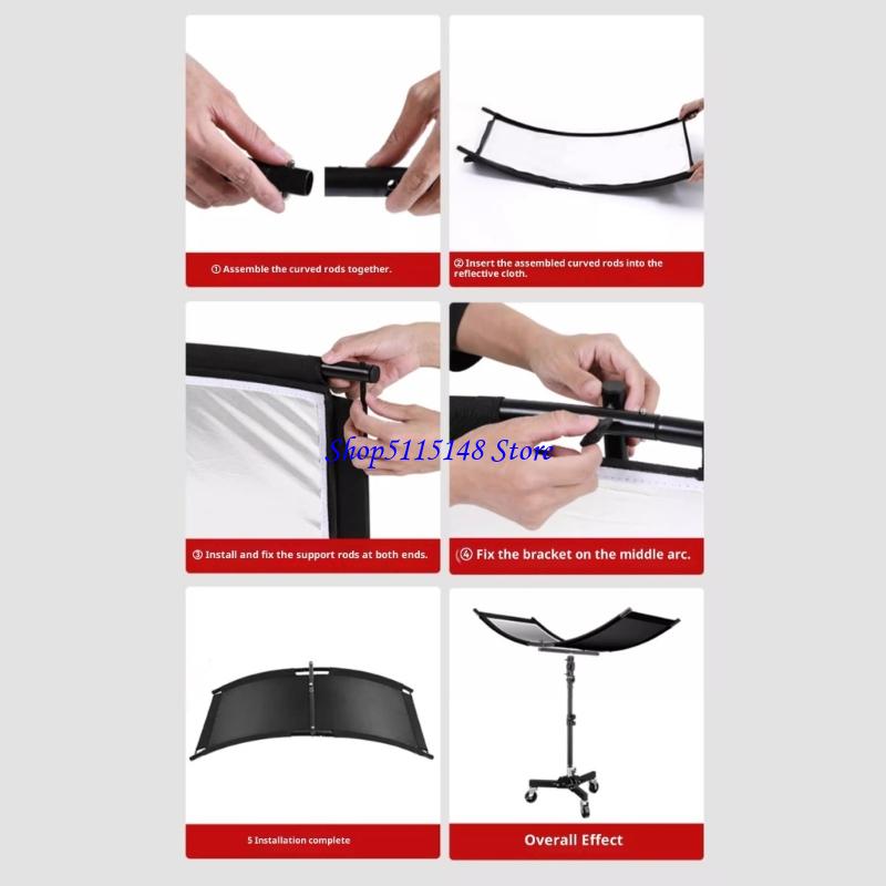 F3MA Compactly Curved Photogra - огляд і ціна Photography Lighting Reflectors
