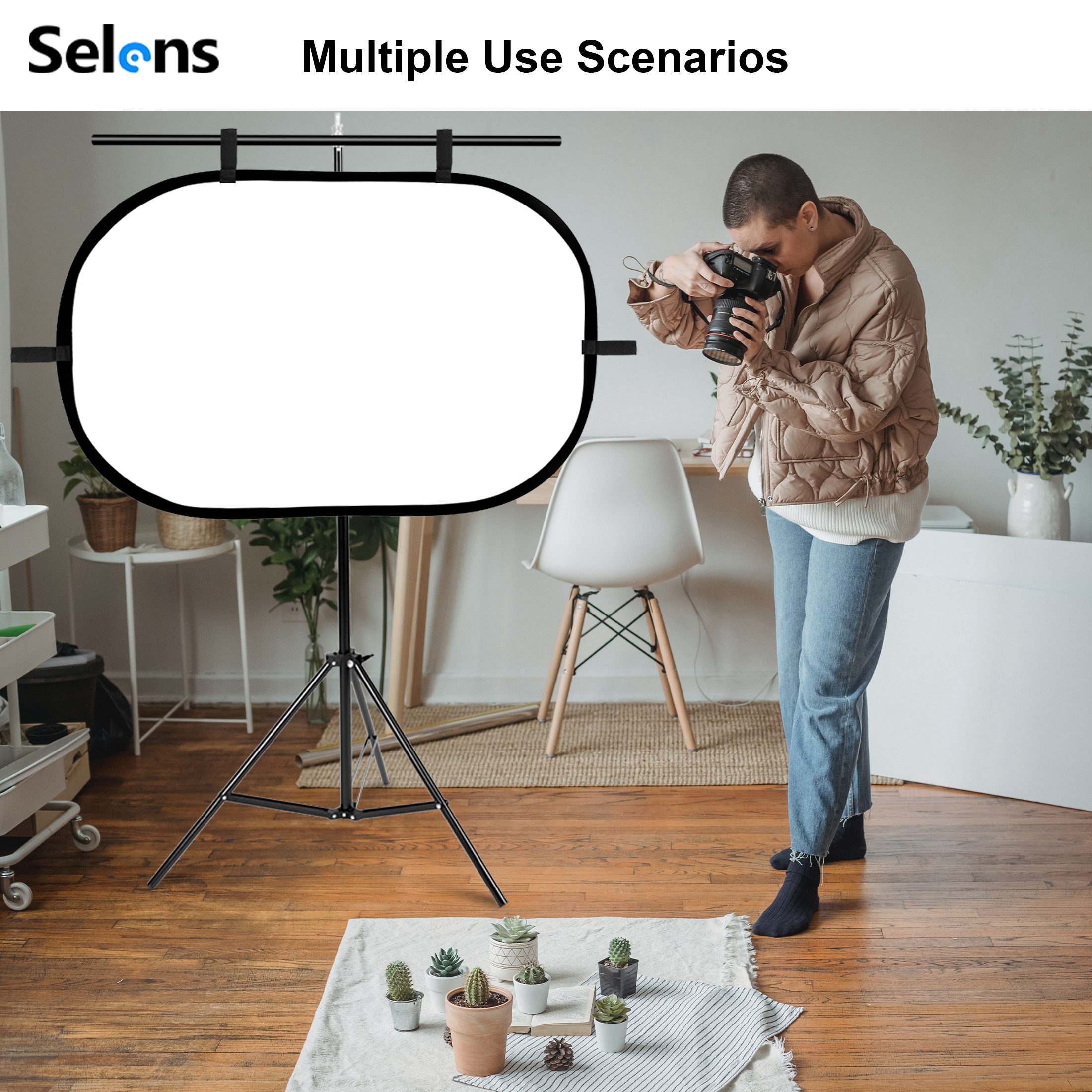 Selens White Diffuser Foldable - огляд і ціна Photography Lighting Reflectors