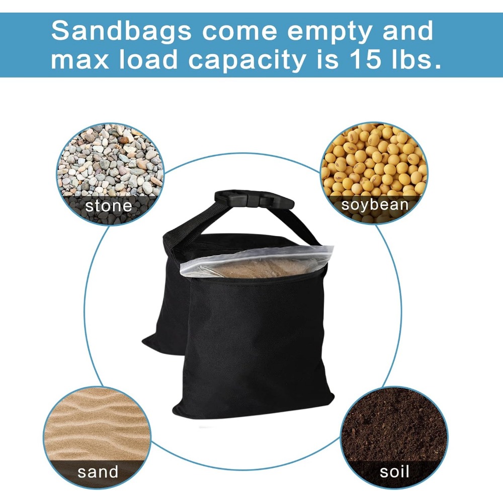 Heavy Duty Sandbags with PE Li - огляд і ціна Light Stand Sandbag