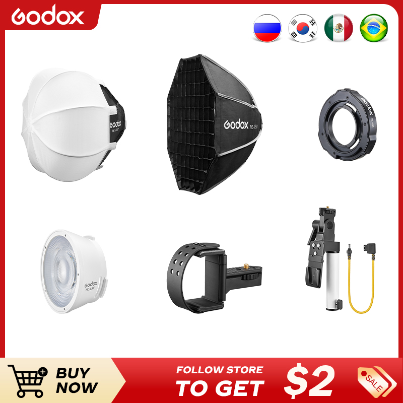 Godox ML100Bi LED Lights Refle - огляд і ціна Photography Lighting Godox