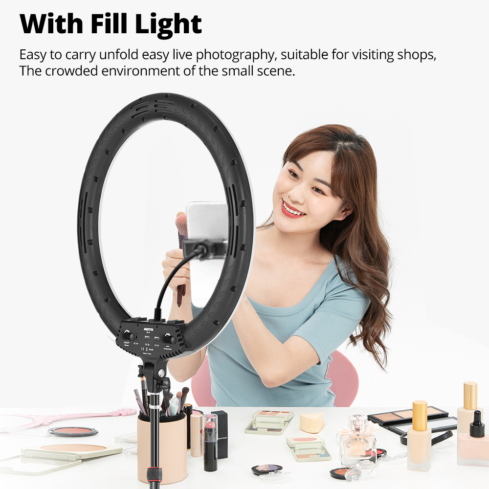 Ambitful GM220 Photographic Li - огляд і ціна Photography Video Lighting Kit With Adjustable Tripod Stand