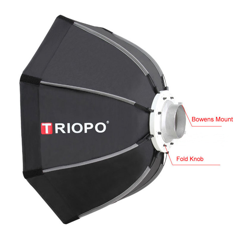 Triopo K2 55cm 65cm 90cm 120cm - огляд і ціна Beauty Dish 55Cm