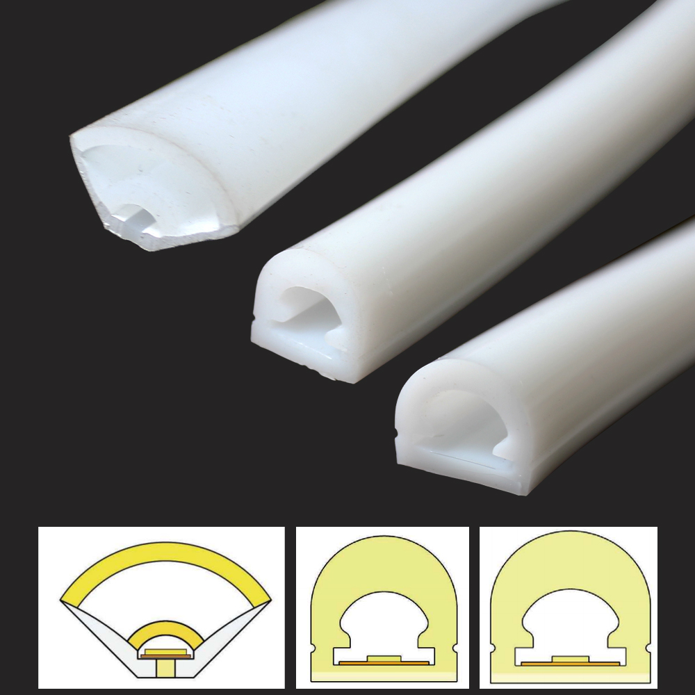 Silica Gel Covering Tube LED D - огляд і ціна Diffusion Material Roll