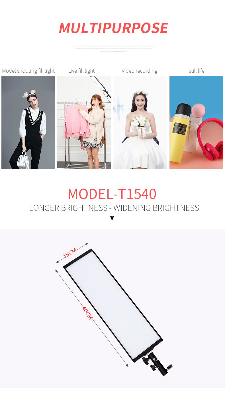 40CM 72W 3200K-5500K Photo Stu - огляд і ціна Photography Lighting Kits