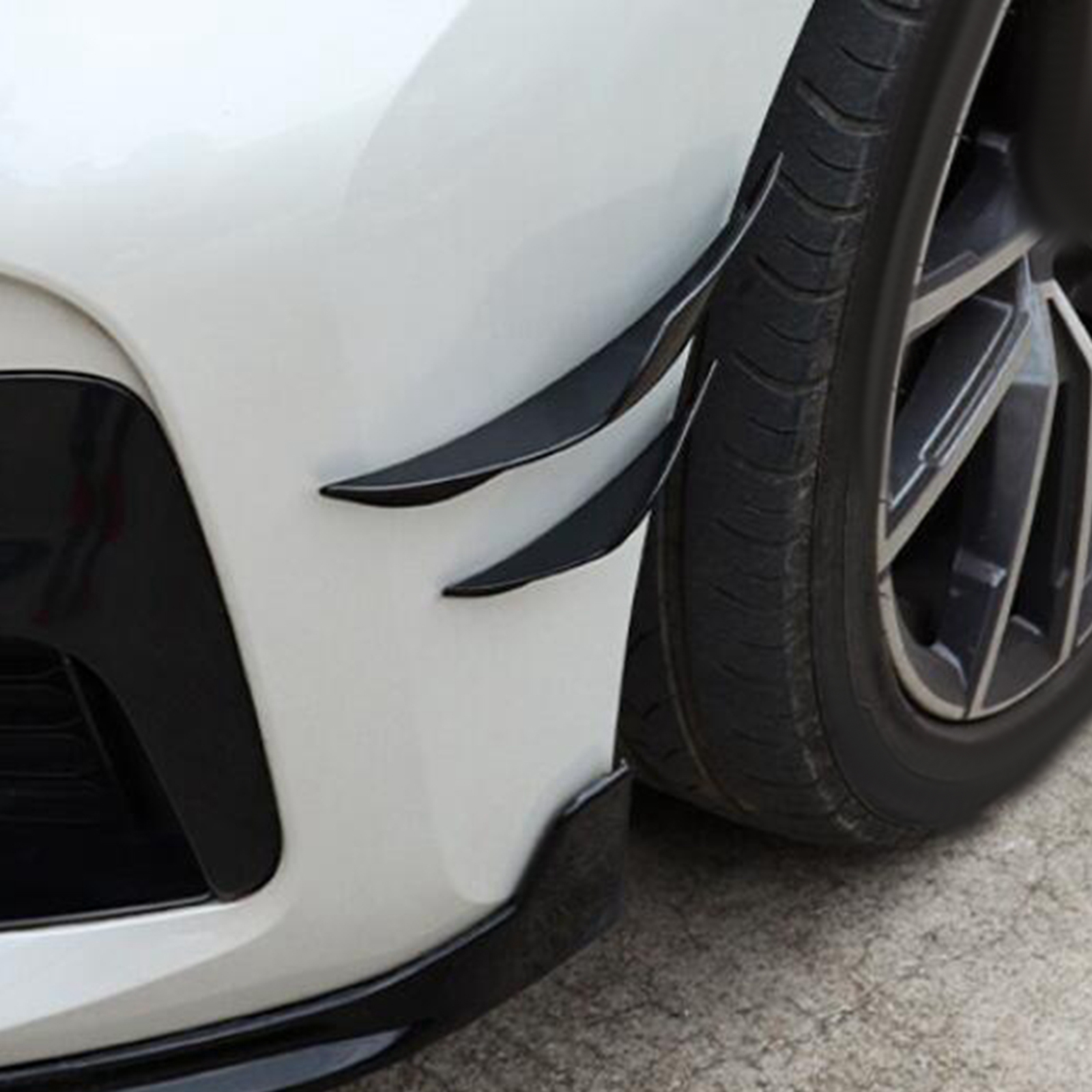 4Pcs Car Spoiler Canards Set S - огляд і ціна Diffusion Material Roll