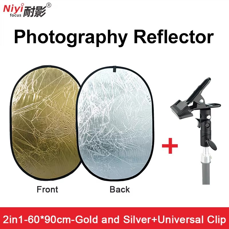 2in1 Round Portable Reflector  - огляд і ціна Photography Lighting Reflectors