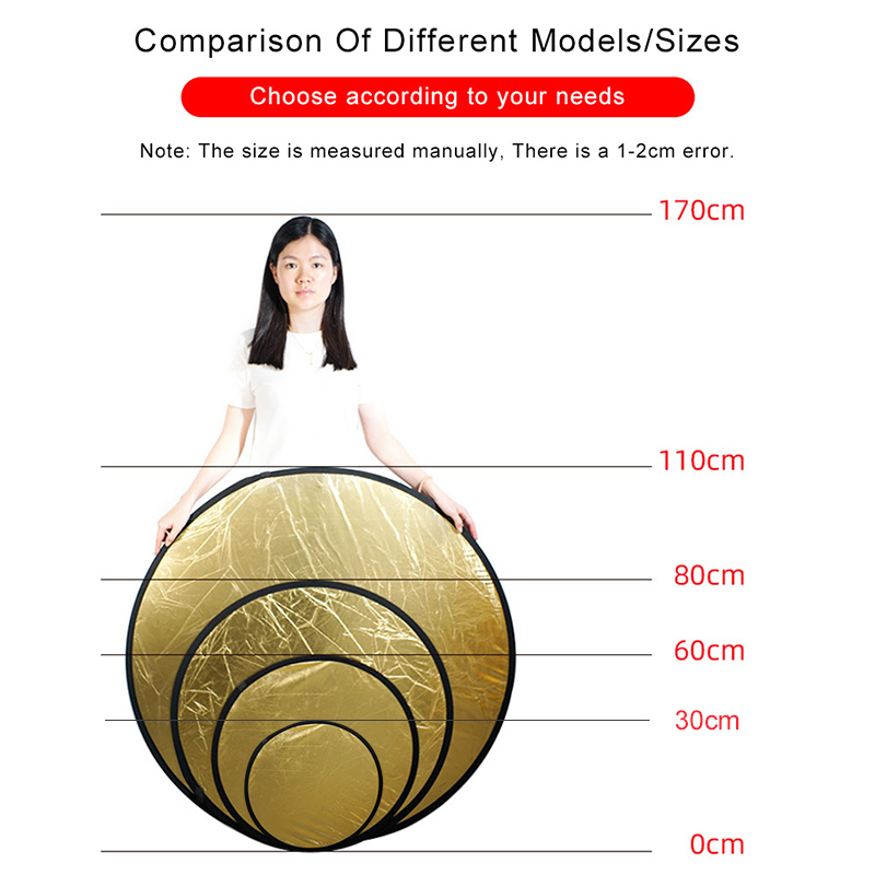2in1 Round Portable Reflector  - огляд і ціна Photography Lighting Reflectors