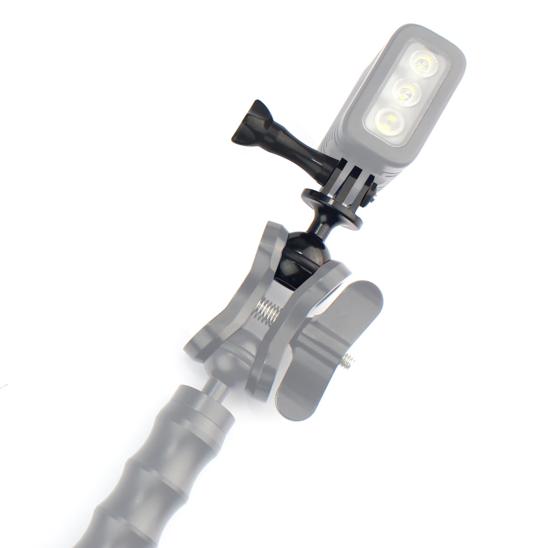 Mini Ball Tripod Head Mount 1  - огляд і ціна Photography Video Lighting Kit With Adjustable Tripod Stand