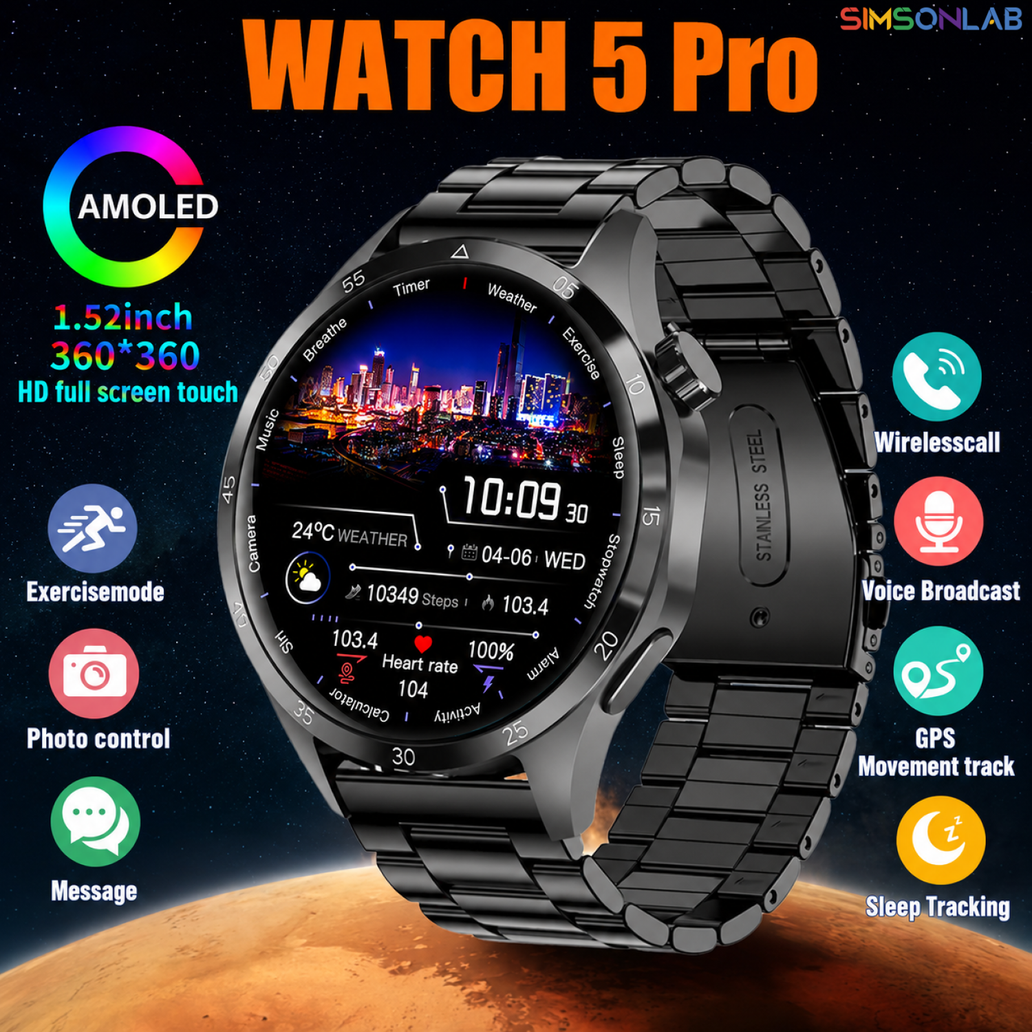 2026 Watch 5 Pro GPS Track Com - огляд і ціна Photography Lighting Assistant