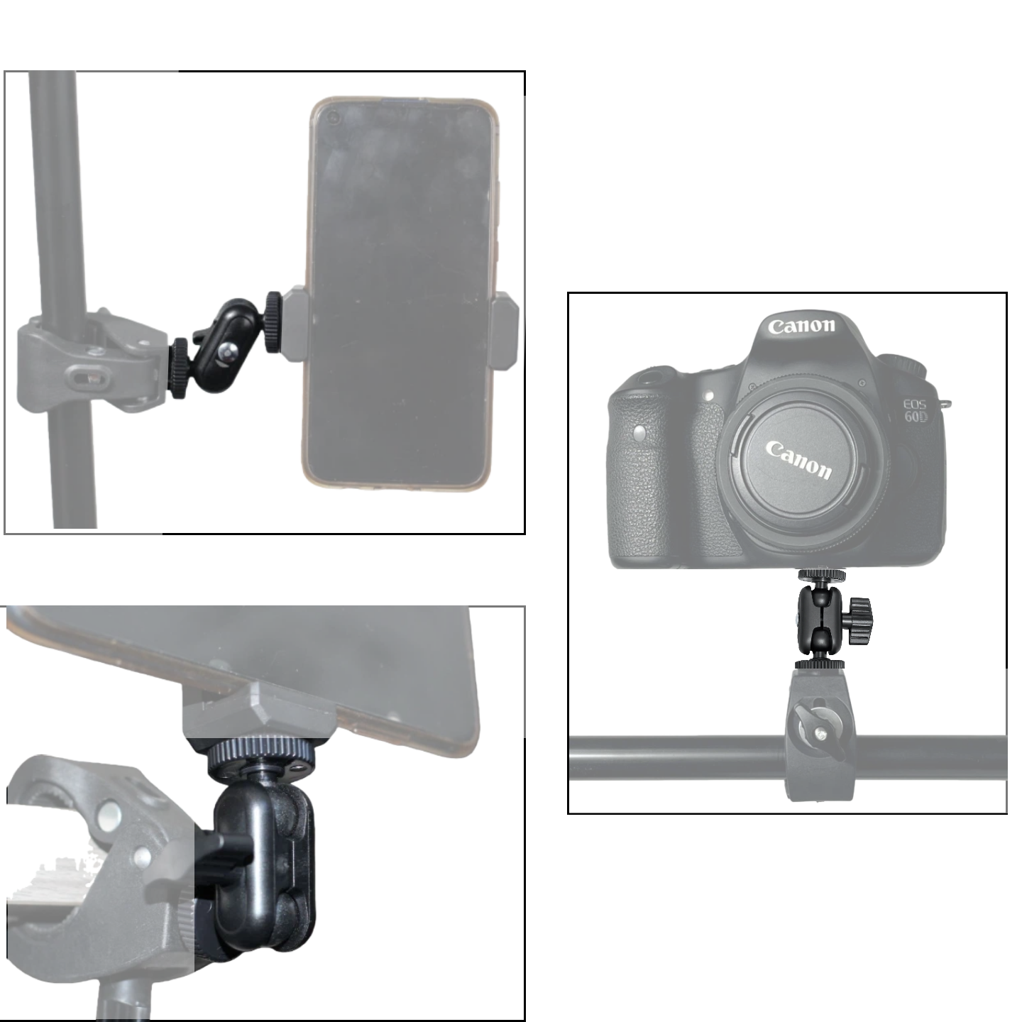 Double Ball Heads Magic Arm Wi - огляд і ціна Photography Video Lighting Kit With Adjustable Tripod Stand