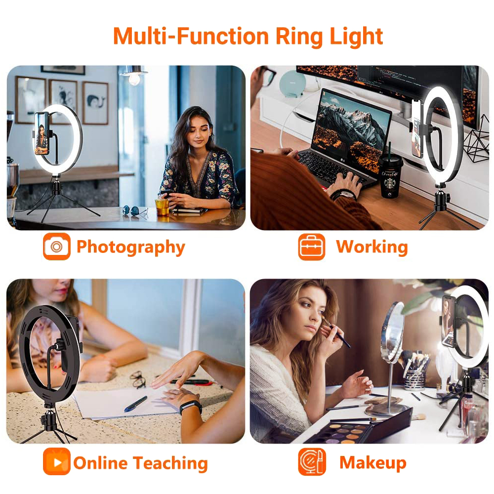 26cm 10 inch Led Ring Selfie L - огляд і ціна Photography Lighting Kits