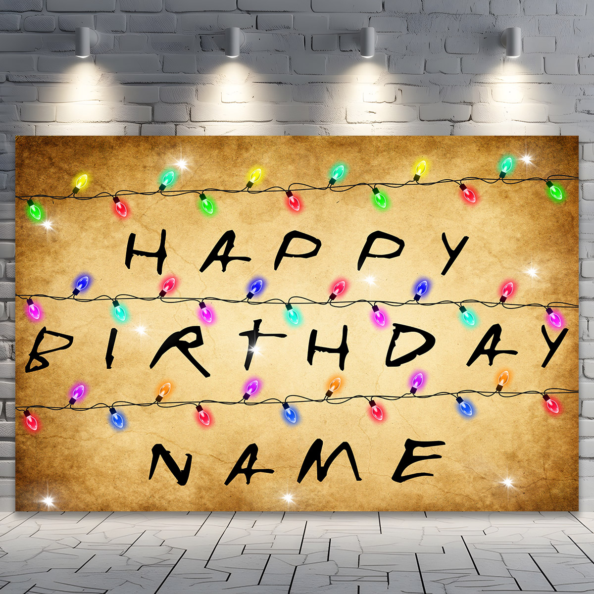 Customized Name Happy Birthday - огляд і ціна Photography Lighting Name