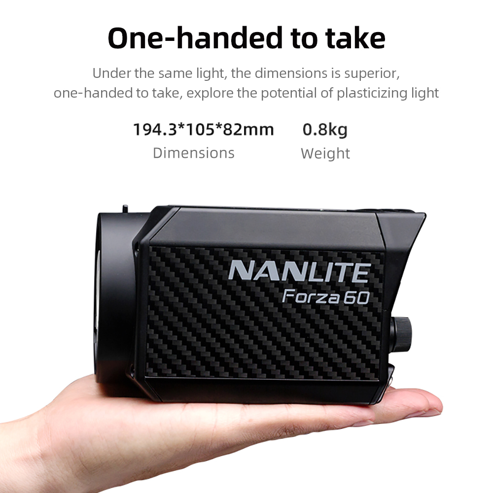 Nanlite Forza 60W Portable 560 - огляд і ціна Portable Strobe Monolight