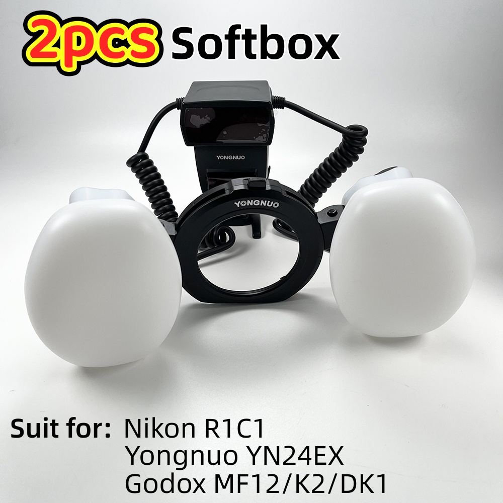2pcs Softbox Dual Head Flash L - огляд і ціна Photography Lighting Godox