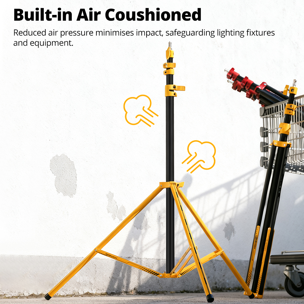 AMBITFUL GM280Y 280cm Professi - огляд і ціна Photography Video Lighting Kit With Adjustable Tripod Stand