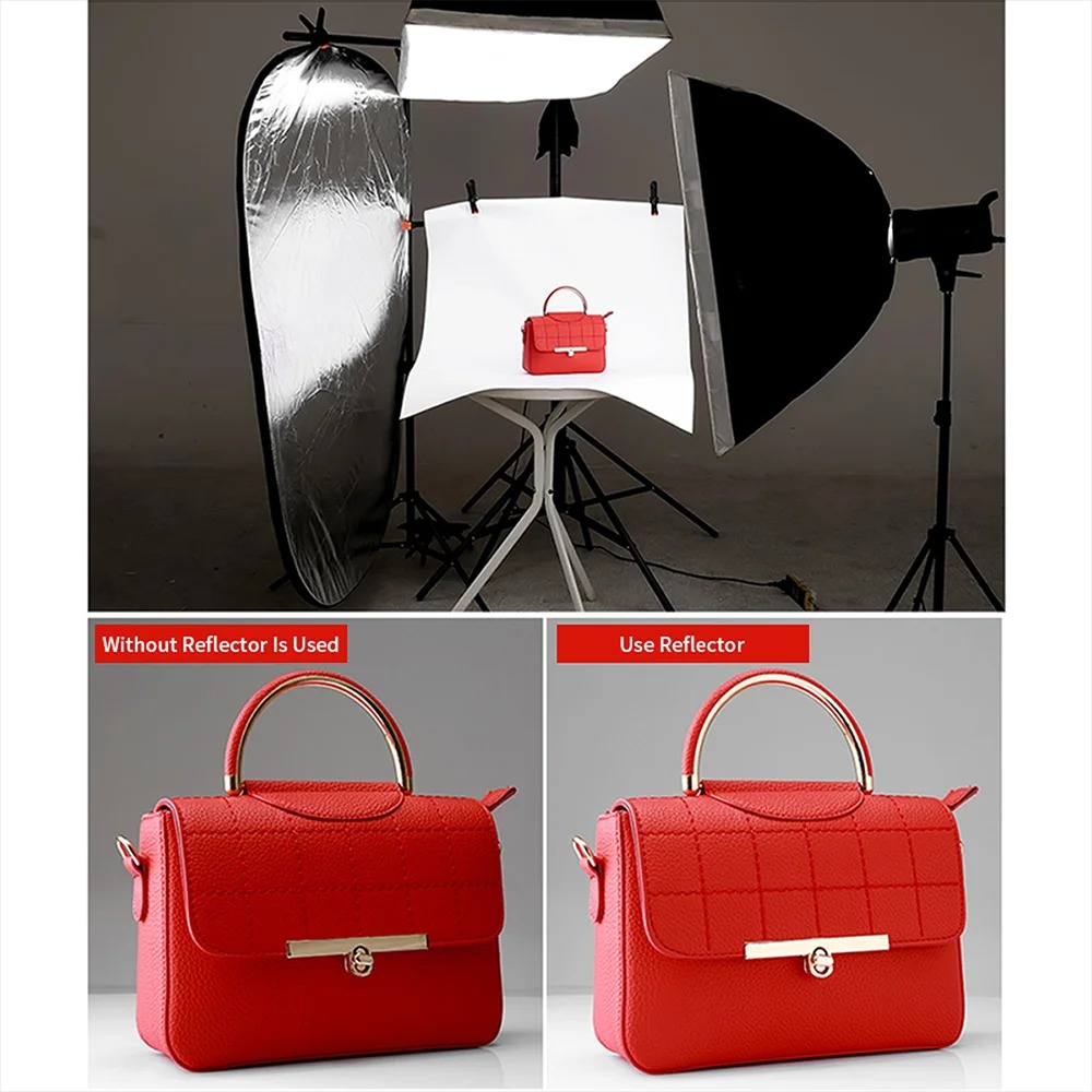 60/80/110CM 5-in-1 Collapsible - огляд і ціна Photography Lighting Reflectors