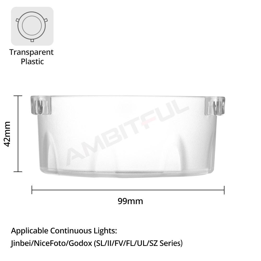 Godox Bowens Mount Glass Cover - огляд і ціна Photography Lighting Godox