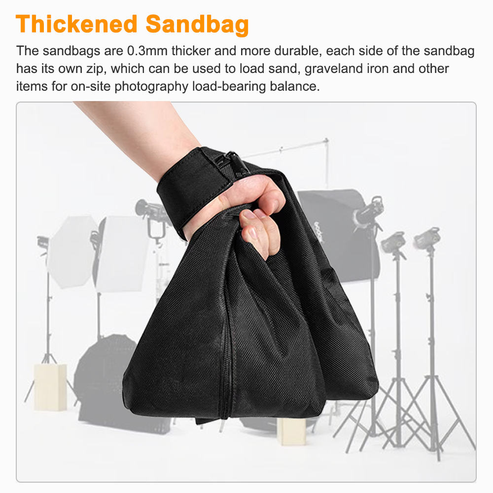 Dual-section Sandbag For Photo - огляд і ціна Light Stand Sandbag