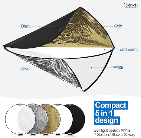 43Inch/110cm Photography Light - огляд і ціна Photography Lighting Reflectors