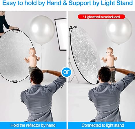 43Inch/110cm Photography Light - огляд і ціна Photography Lighting Reflectors