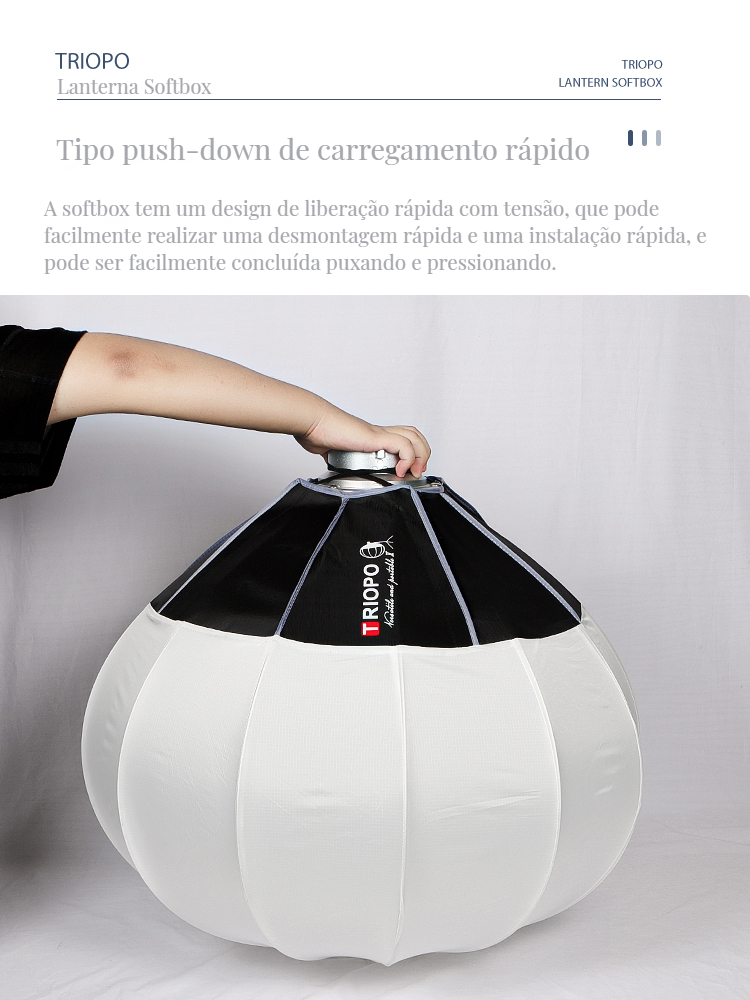 TRIOPO Lantern Softboxes  55/6 - огляд і ціна Photography Lighting Godox