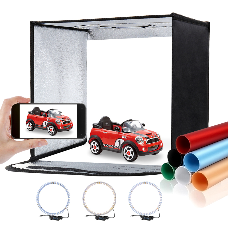 11.8x11.8inch Fold Photo Studi - огляд і ціна Photography Lighting Kits