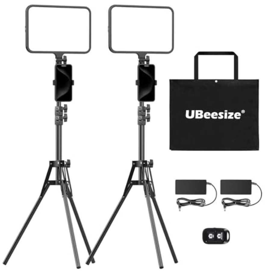 2 Pack LED Video Light Kit, Ph - огляд і ціна Photography Lighting Kits