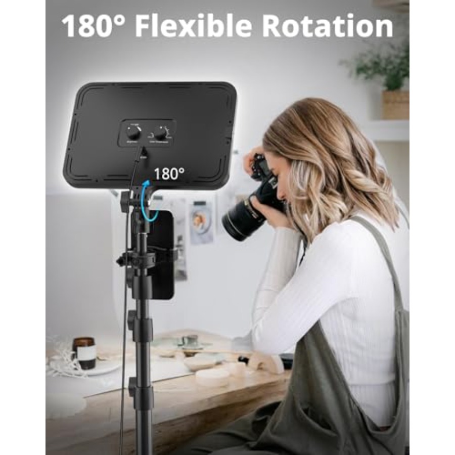 2 Pack LED Video Light Kit, Ph - огляд і ціна Photography Lighting Kits