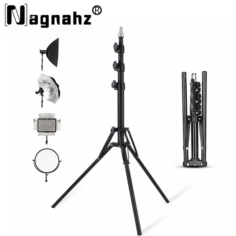 NAGNAHZ 78'' Photographic Ligh - огляд і ціна Photography Video Lighting Kit With Adjustable Tripod Stand