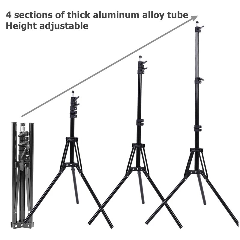 NAGNAHZ 78'' Photographic Ligh - огляд і ціна Photography Video Lighting Kit With Adjustable Tripod Stand
