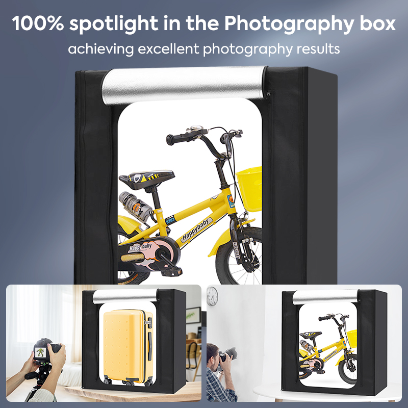 Photo Studio Photo Box Kit,120 - огляд і ціна Photography Lighting Kits