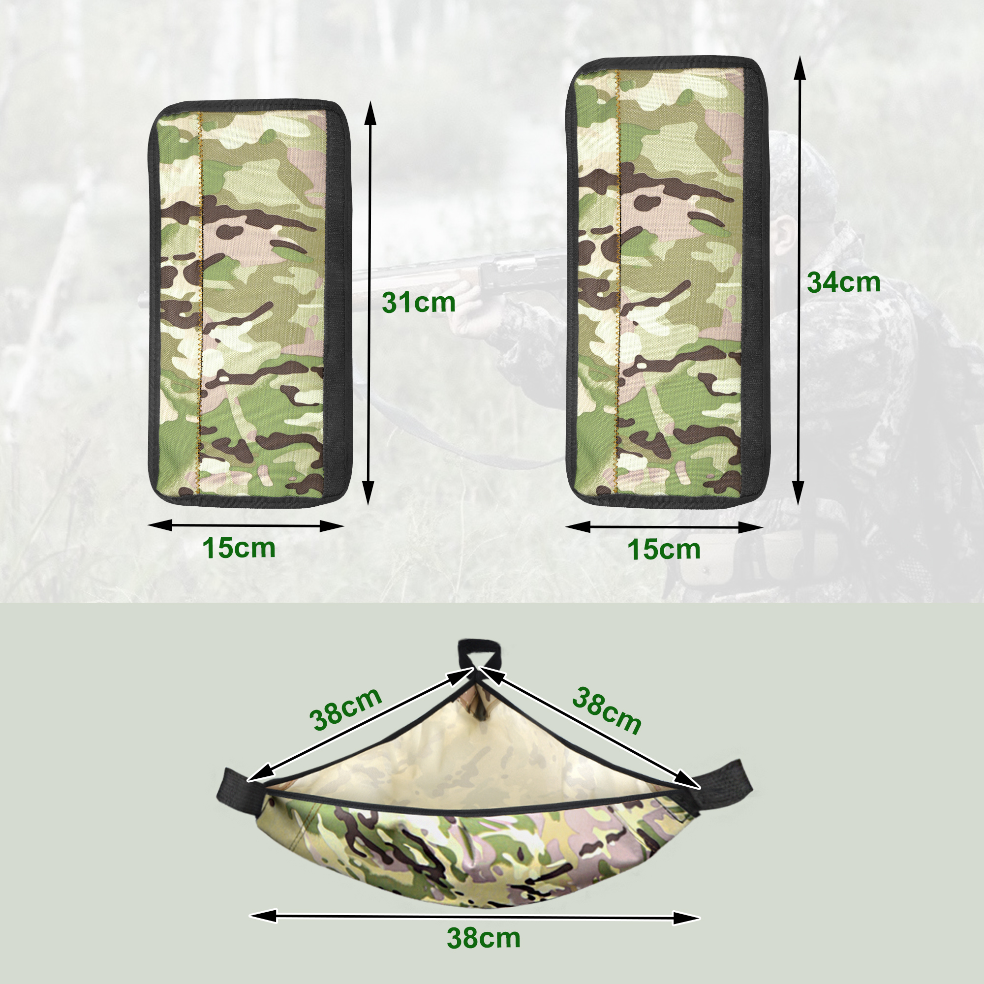 Manbily  3PC Tripod Leg Protec - огляд і ціна Light Stand Sandbag
