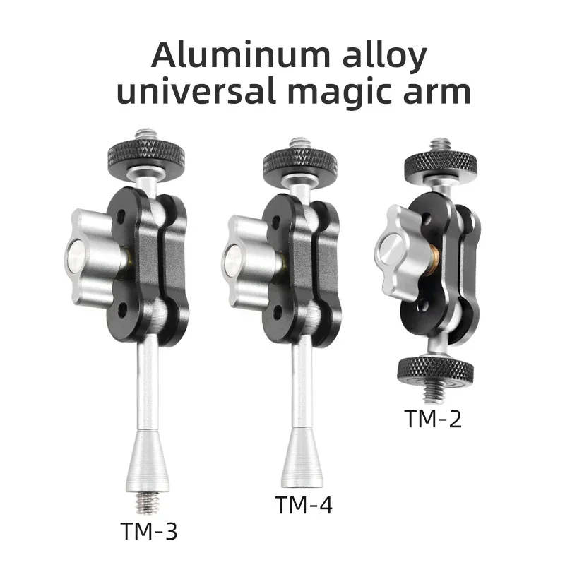 Mini Magic Arm Double Ball hea - огляд і ціна Photography Video Lighting Kit With Adjustable Tripod Stand