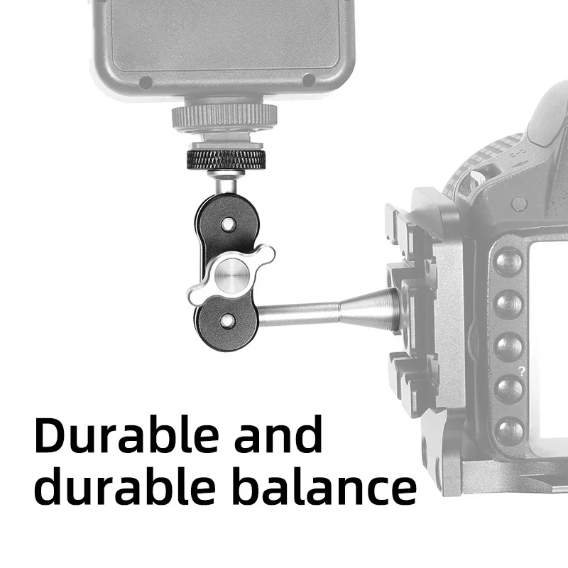 Mini Magic Arm Double Ball hea - огляд і ціна Photography Video Lighting Kit With Adjustable Tripod Stand